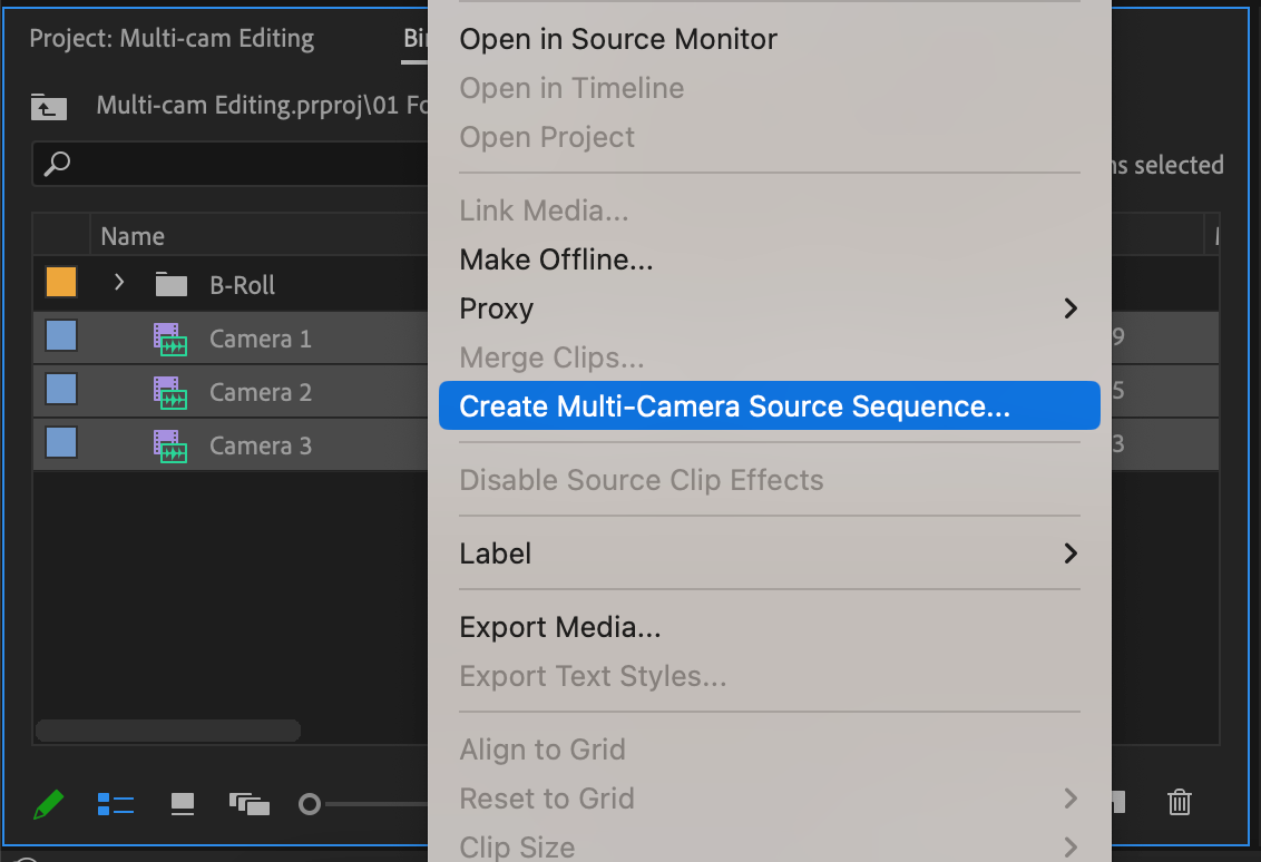 🎞️ HOW TO MULTI-CAMERA EDIT WITH PREMIERE PRO