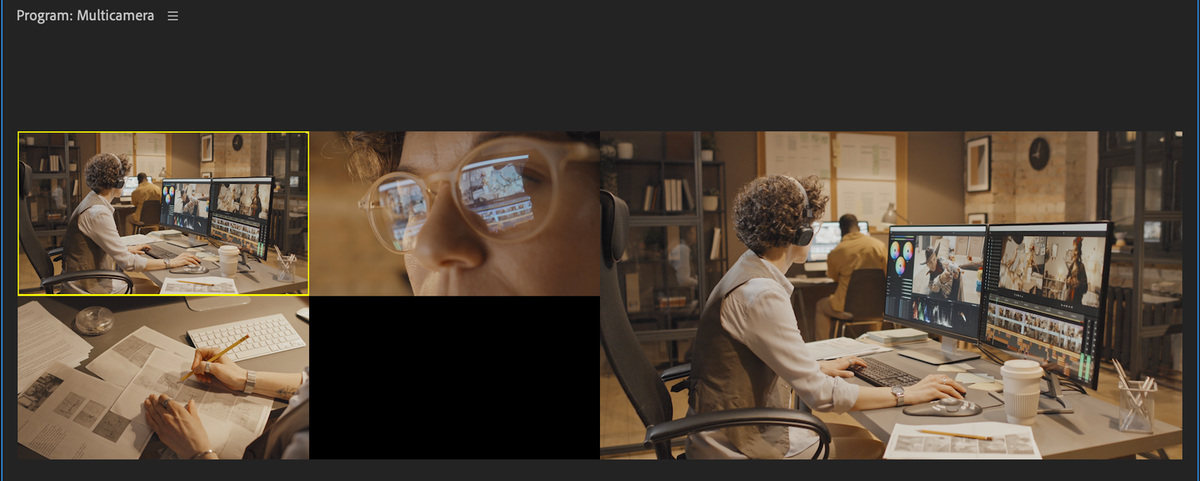 🎞️ How to do a Multi-Camera Edit with Premiere Pro